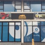 one way vision window signage